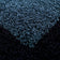 High-pile runner - Edge Blue