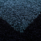 High-pile runner - Edge Blue