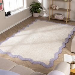 Washable Rug – Hazy Lilac/Cream