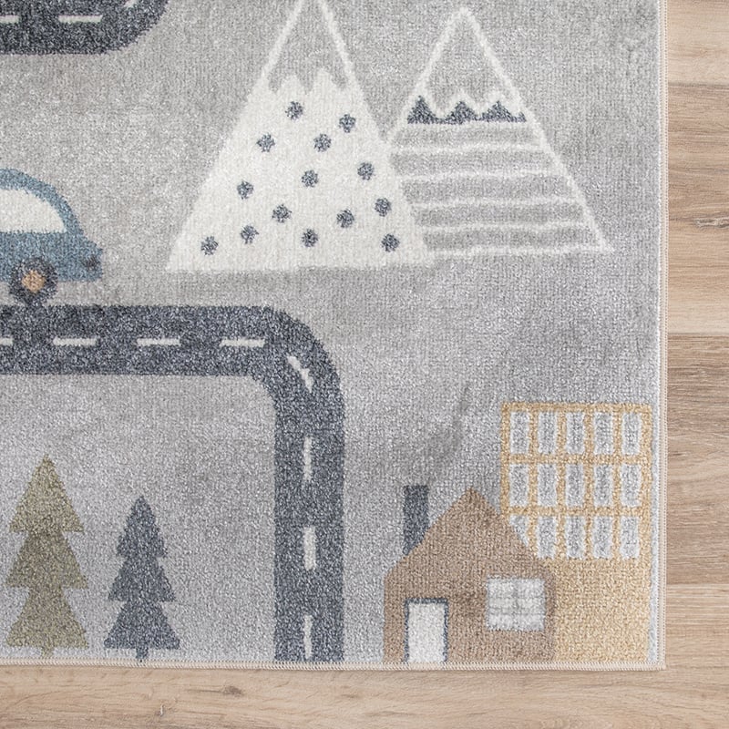 Washable Kids Rug - Ravi Road Multicolour