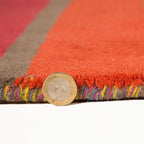 Round Modern Floor Rug - Illo Candy Multicolor