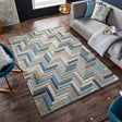 Graphic floor rug - Mado Russo Multicolor