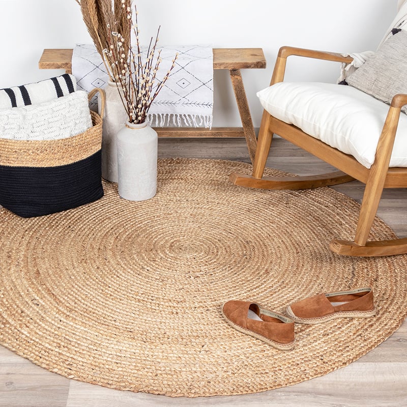 Jute Rug - Fair Round Natural