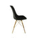 Chair Velvet Black - Gold Frame