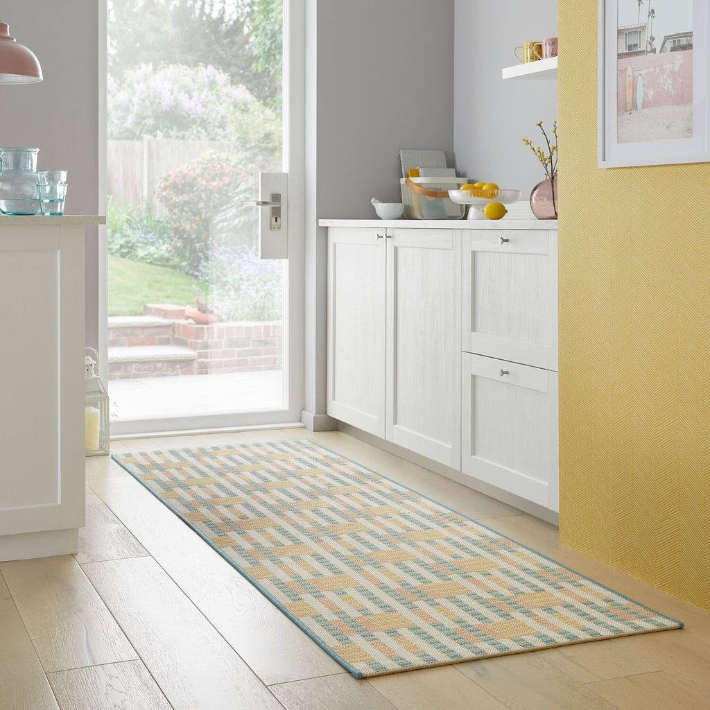 Balcony Rug - Villo Check Multicolor