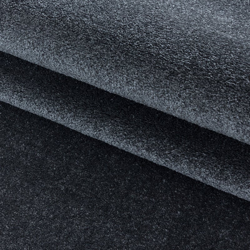 Low-pile floor rug - Smoothly Anthracite