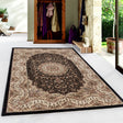 Persian floor rug - Kashmir Black 2606