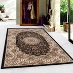 Persian floor rug - Kashmir Black 2606