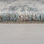 High-pile floor rug - Dakaro Reza Blue