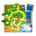 Foam Puzzle Mat - Max Dino Safari Multicolor