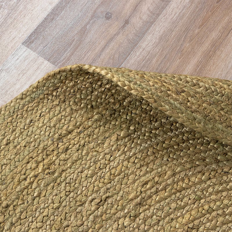 Jute Rug - Fair Round Green