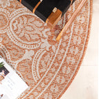 Round Outdoor Rug - Summer Oriental Terra