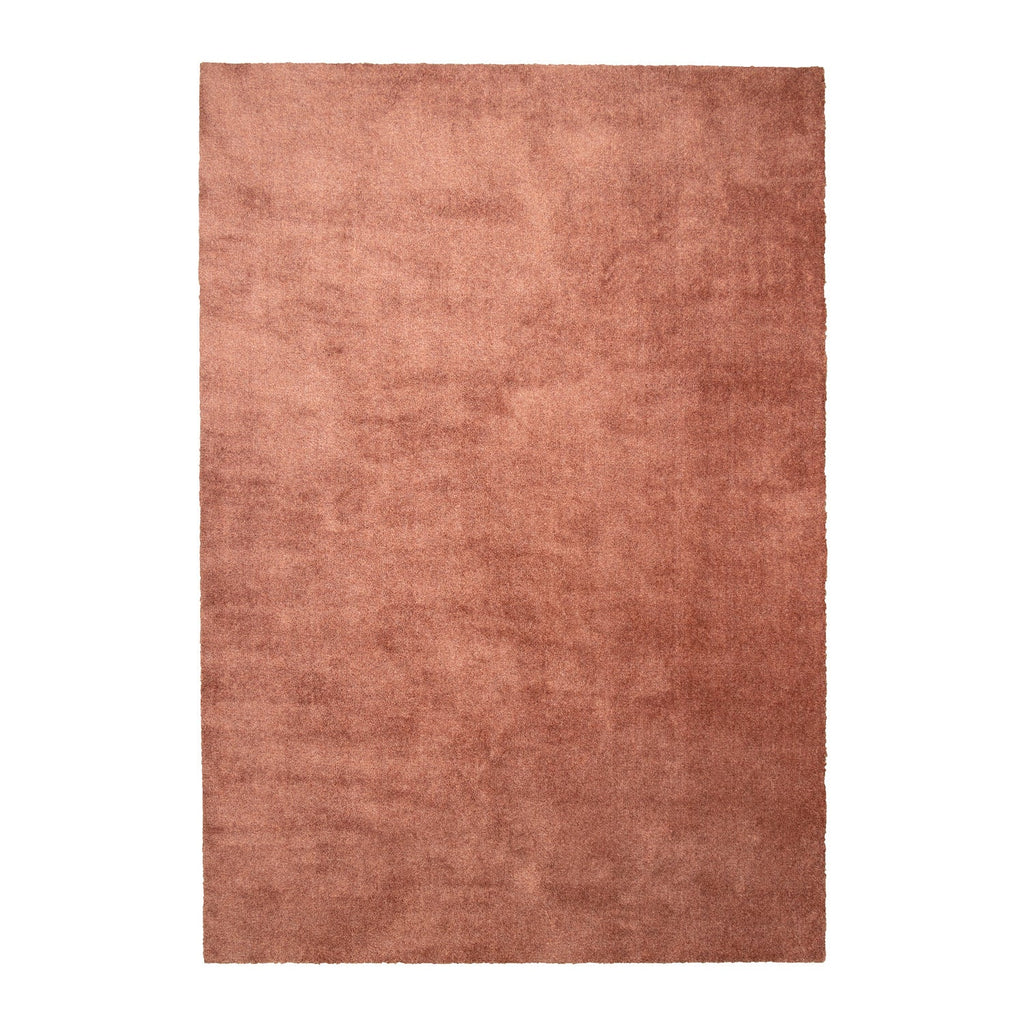 Washable Rug - Clean Terracotta