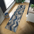 Graphic runner - Mado Asher Grey/Blue