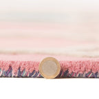 Modern floor rug - Illo Rosella Rose/Blue