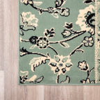 Vintage Rug - Wonder Patchwork Green/Black