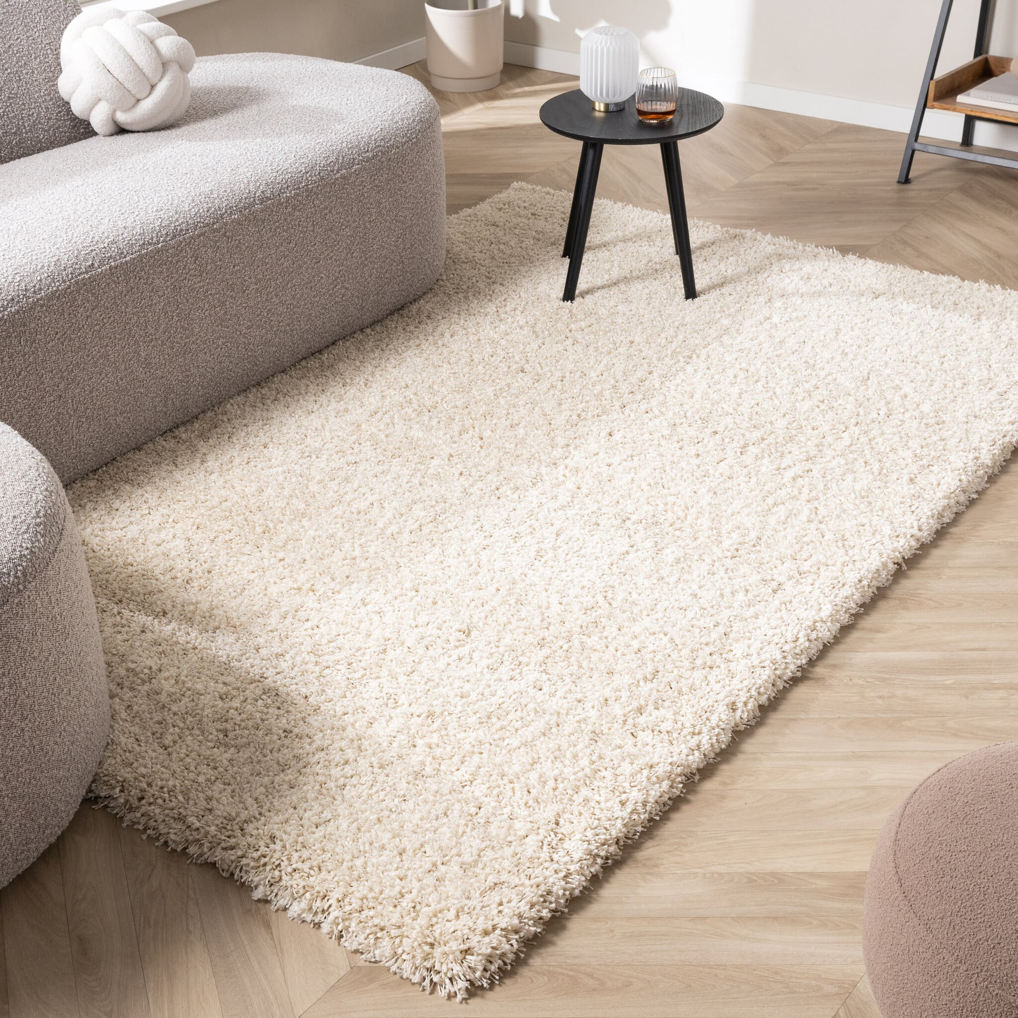 Luxury deep pile rug - Yves Cream