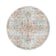 Round oriental rug - Leyla Medallion Light Blue
