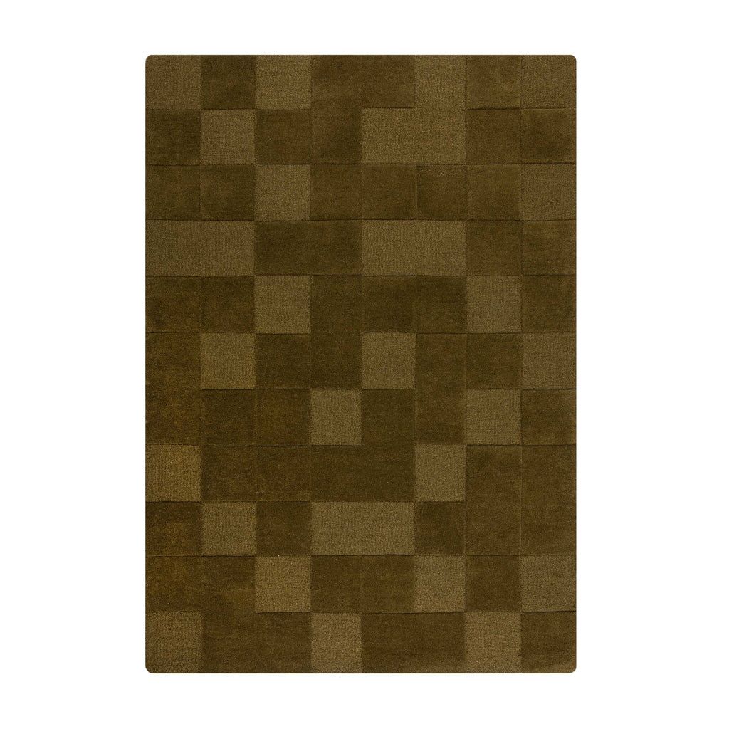 Luxury Rug - Xeano Checkerboard Green