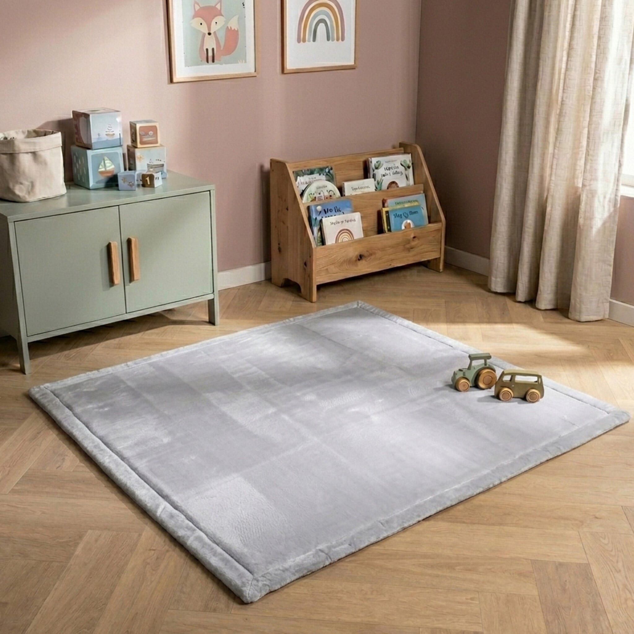 Square Play Mat - Jip Grey