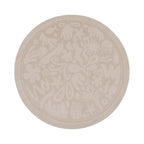 Round washable play mat - Flo Beige