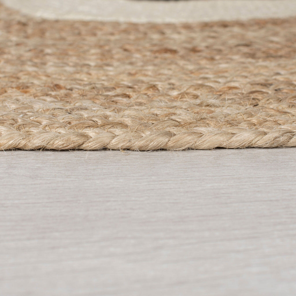 Jute children's floor rug - Julio Bear Brown