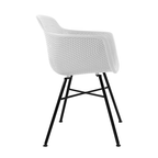 Garden chair - Indy Black/White
