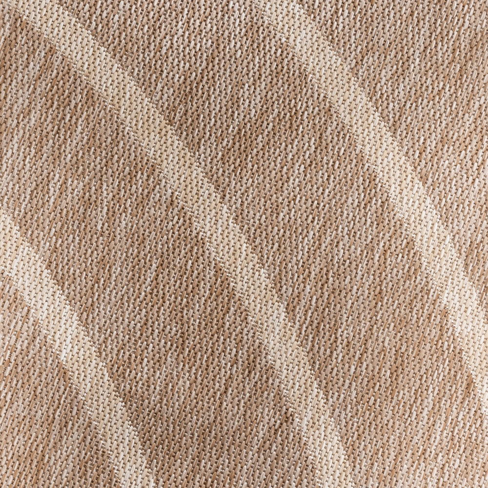 Indoor & Outdoor Rug – Sierra Curves Beige/Cream
