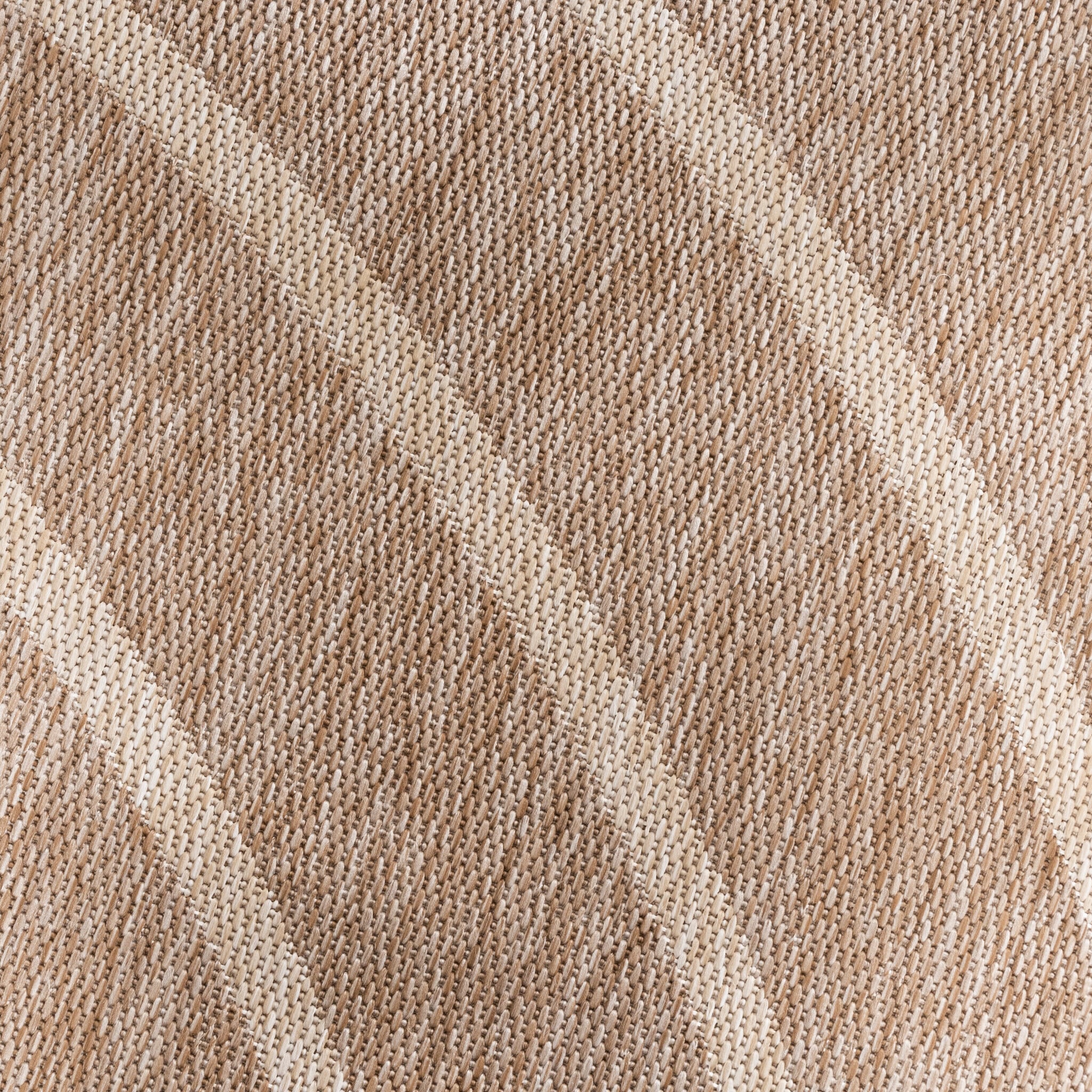 Indoor & Outdoor Rug – Sierra Curves Beige/Cream