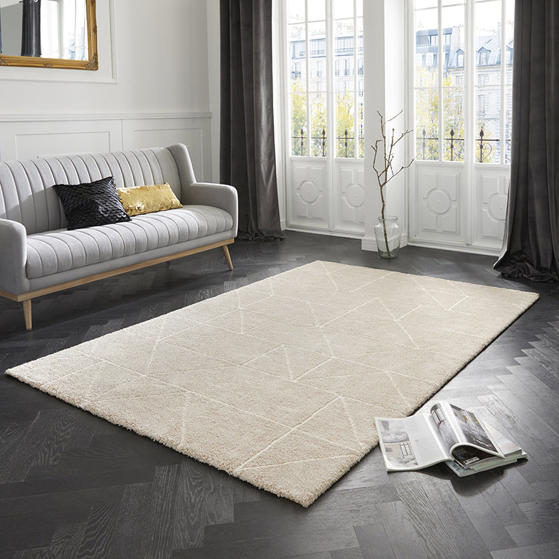 Scandinavian floor rug - Maniac Beige/Cream Arles
