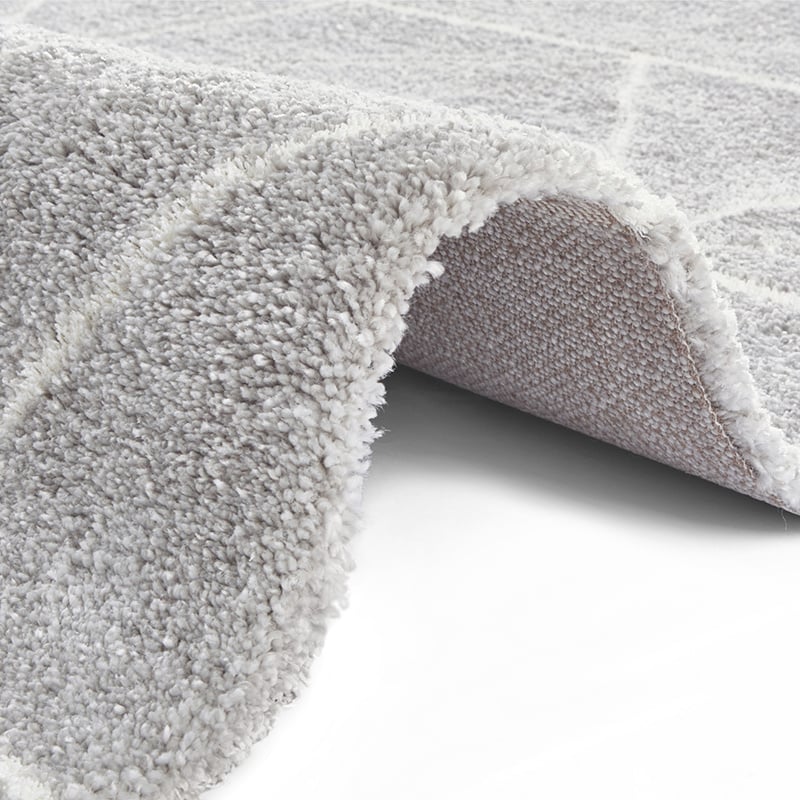 Scandinavian floor rug - Maniac Silver Cream Arles