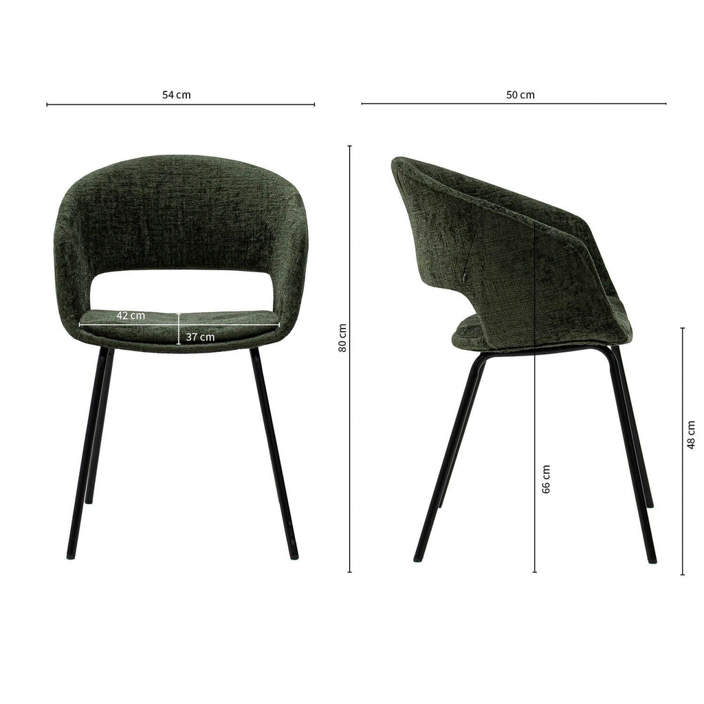 Dining Chair - Mette Green