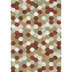 Modern floor rug - Amado Multicolor 6474