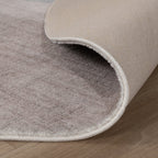 Round Modern Rug - Field Taupe