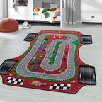 Play Mat - Pleun Race Track Red
