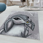Kids floor rug - Fleurtje Rabbit Pink