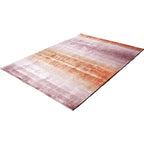 Viscose floor rug - Rachelle Orange