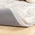 Soft High-Pile Rug - Flare Light Gray