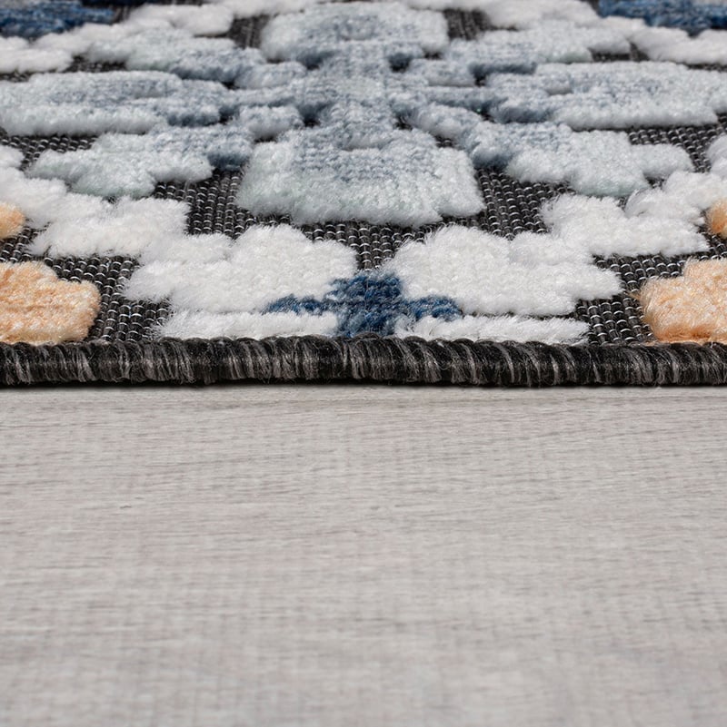Indoor & Outdoor rug - Plazo Aster Blue