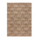 Jute floor rug - Amilio Floral Natural