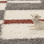 High-pile floor rug - Gala Terra