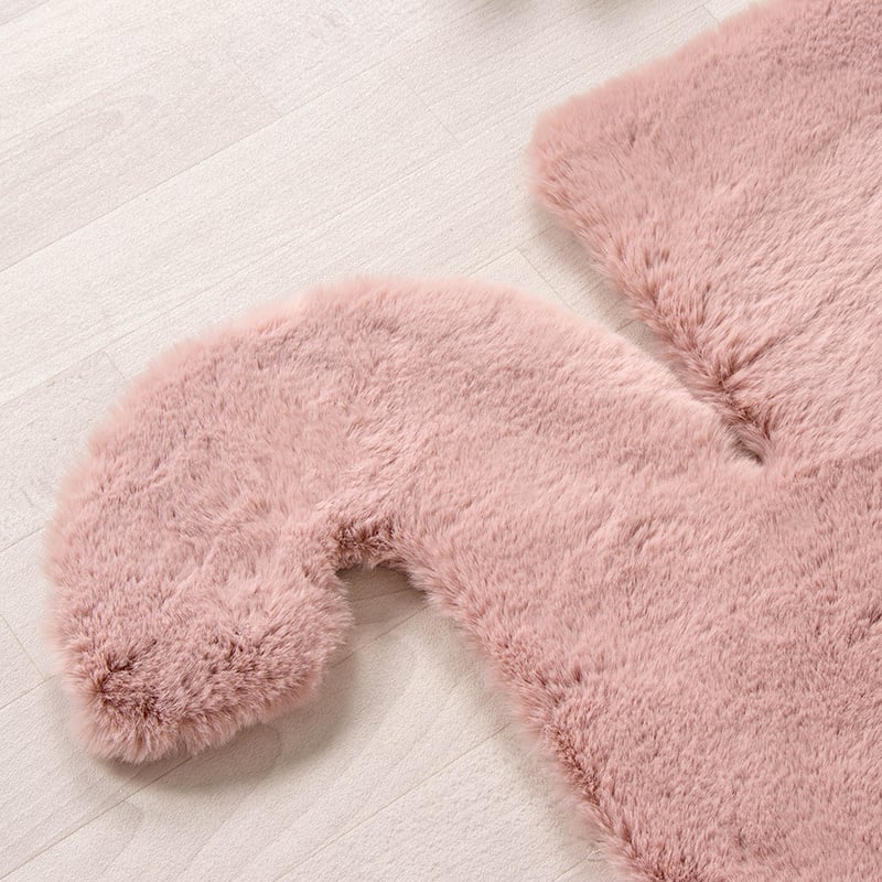 Kids Rug - Huggy Elephant Pink