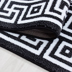 Modern Floor Rug - Jena Black 9340