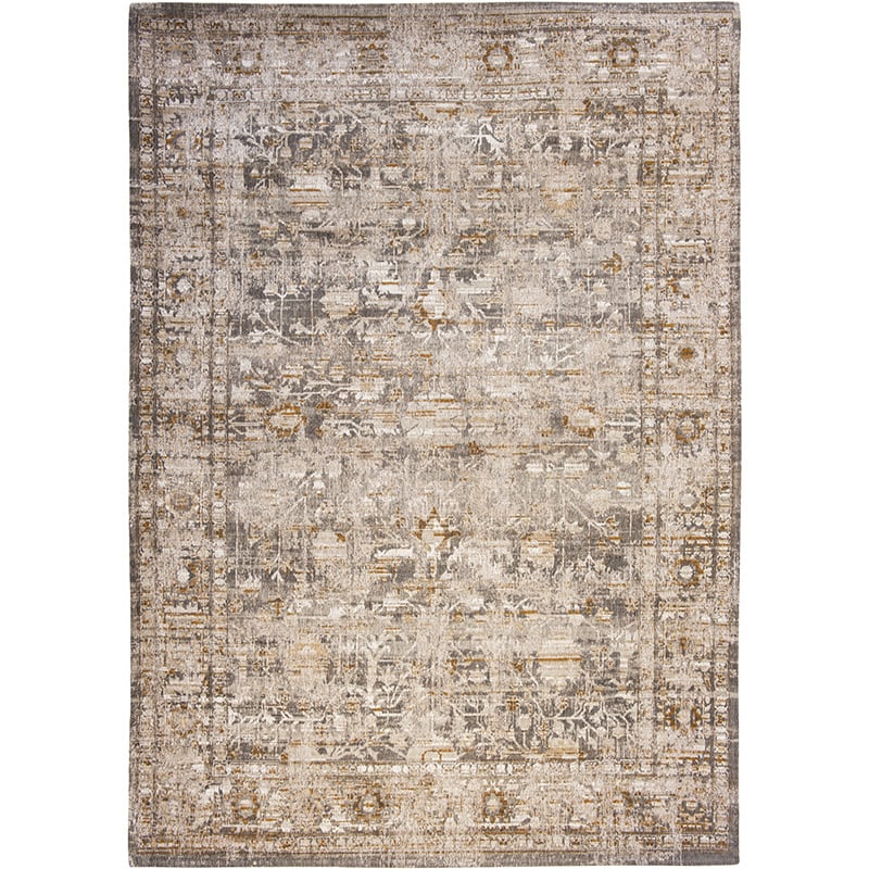 Vintage floor rug - Antiquarian Ushak Grey 8884