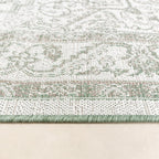 Vintage Outdoor Rug - Victoria Aztec Green