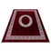 Modern floor rug - Plus Red 8009