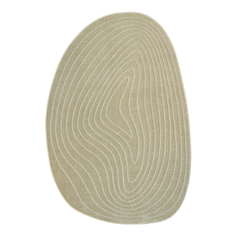 Organic floor rug - Vince 9191 Beige
