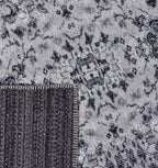 Vintage floor rug - Fae Noell Black/Grey