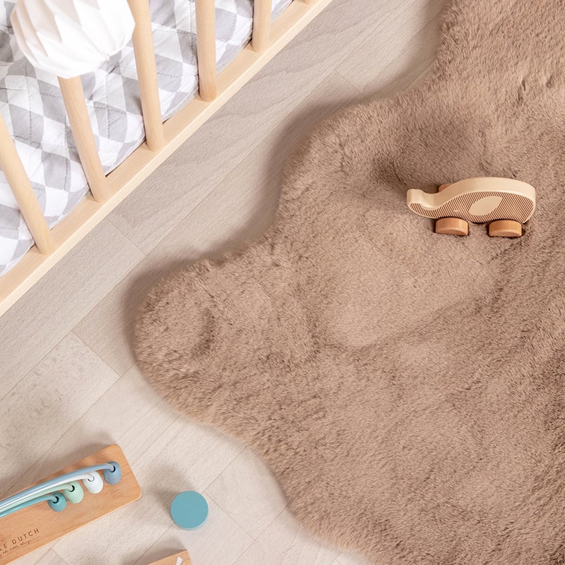 Kids Rug - Huggy Sheep Taupe