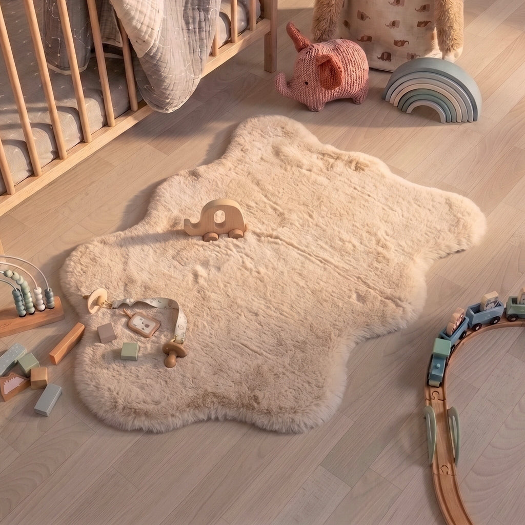 Kids Rug - Huggy Sheep Cream